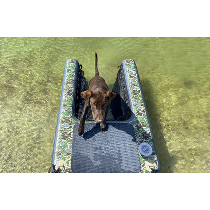 Solstice Watersports Inflatable PupPlank Dog Ramp - XL Sport - Camo [33250]