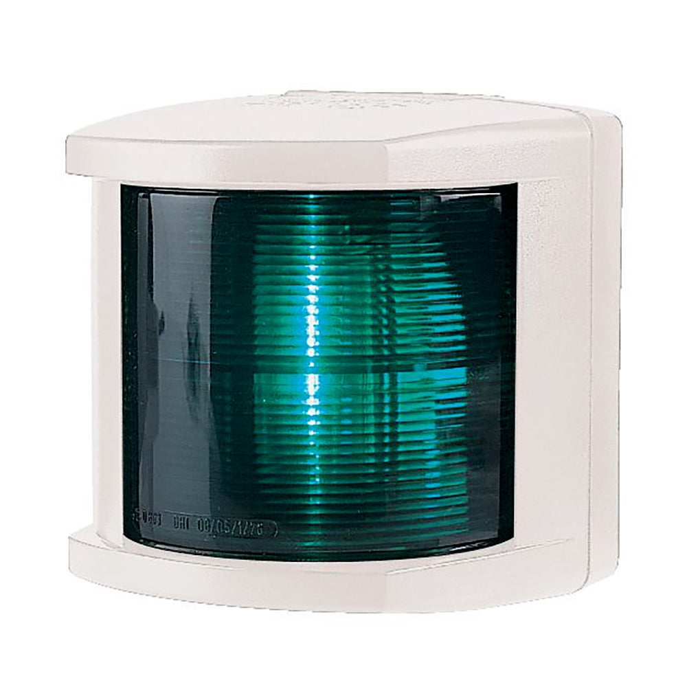 Hella Marine Starboard Navigation Light - Incandescent - 2nm - White Housing - 12V [002984395]